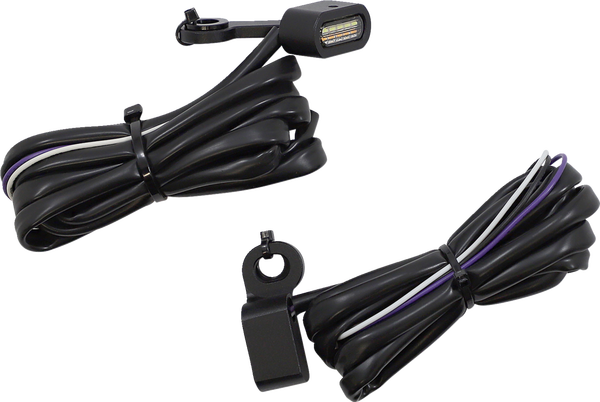 Led Handlebar Marker Lights Black, 1, nordicamoto.ro