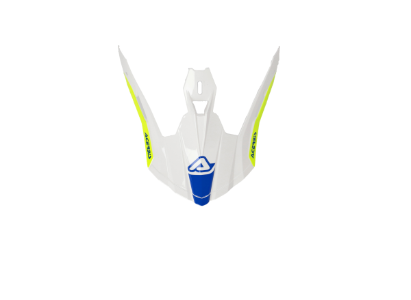 Cozoroc casca Acerbis Steel Carbon 22-06 Albastru Deschis/Galben Fluo-5