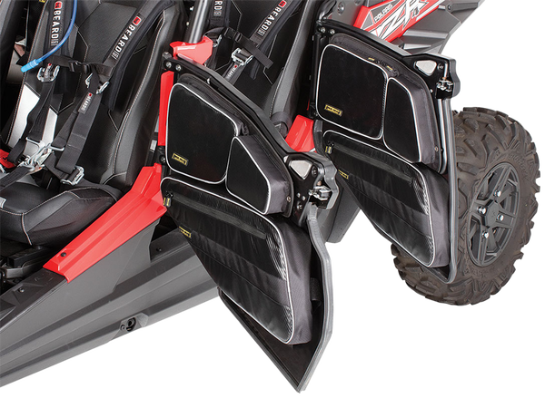 Rg-002 Rzr Rear Upper Door Bag Set Black, 1, nordicamoto.ro