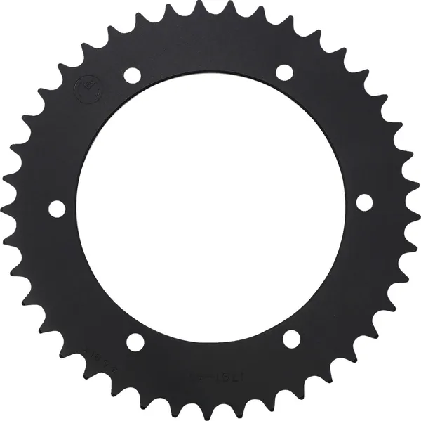 MOOSE RACING Rear Aluminum Sprocket Black -0