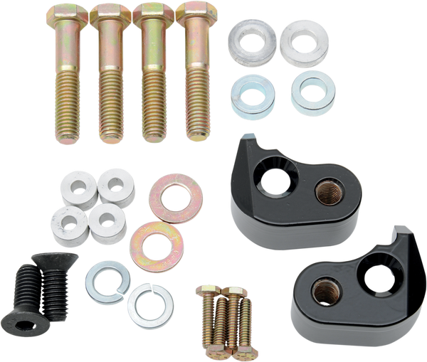 Rear Lowering Kit Black, Powder-coated, 1, nordicamoto.ro