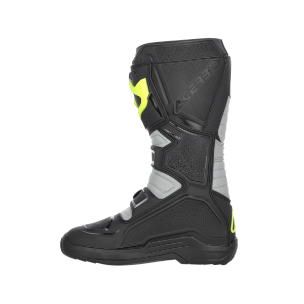 Cizme Enduro/MX Acerbis X-Team 2.0 Negru/Galben Fluo 39, 8, nordicamoto.ro