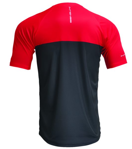 Tricou MTB Thor Intense Assist Censis Black/Red-1