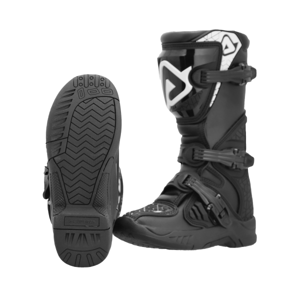 Cizme Copii Acerbis X-Team Kid Negru 28, 6, nordicamoto.ro