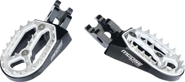 MOOSE RACING Qualifier Footpegs Black -1