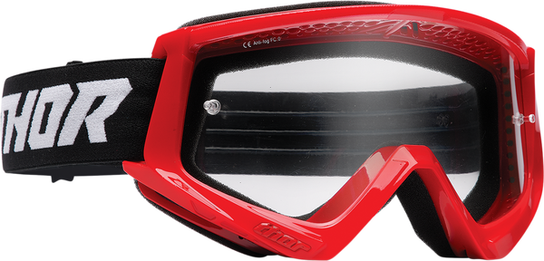 Youth Combat Racer Goggles Red 
