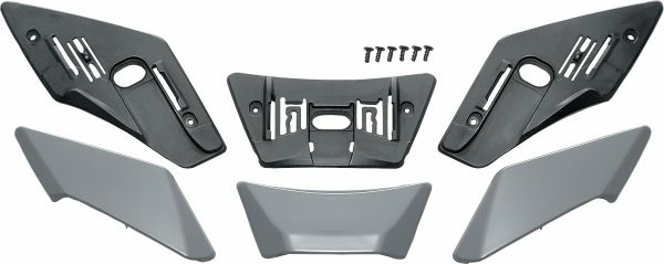 Accesoriu ventilație superioară cască SHOEI JCR2 Antracit metalic-4