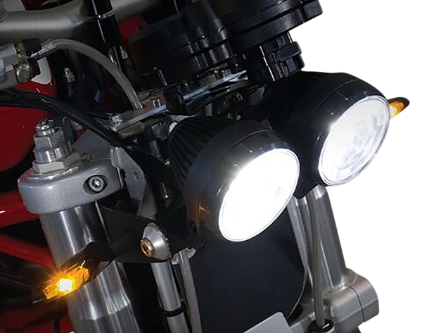 Universal Led Headlight Clear, 1, nordicamoto.ro