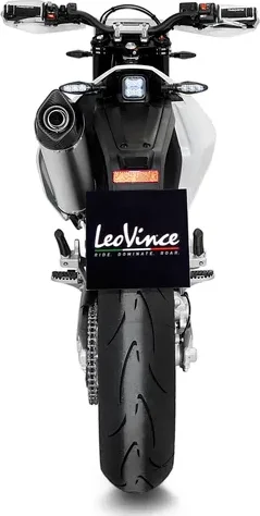 Lv One Evo Stainless Steel Full-system Exhaust Black, Matte, 7, nordicamoto.ro