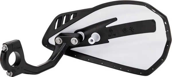 Cyclone Handguards Black, White-5