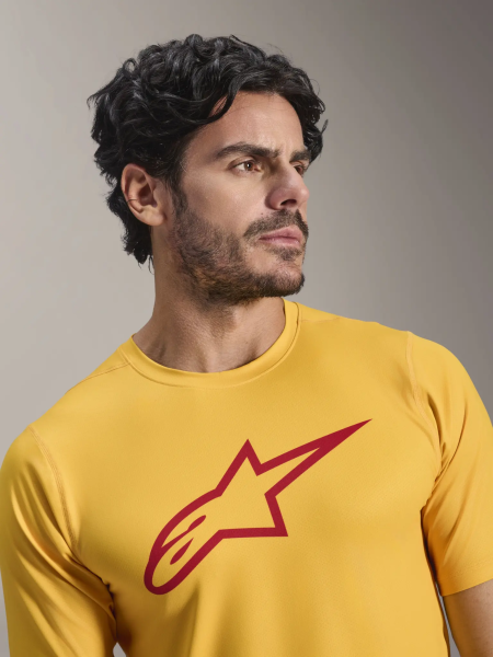 Tricou cu mâneci scurte A-Dura Ride, portocaliu, 4, nordicamoto.ro