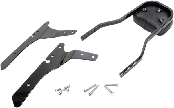 Square Sissy Bar Black, 1, nordicamoto.ro