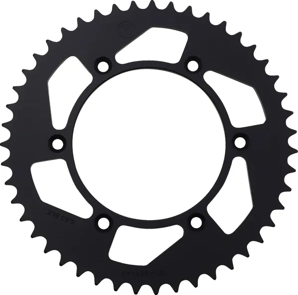 MOOSE RACING Rear Aluminum Sprocket Black 
