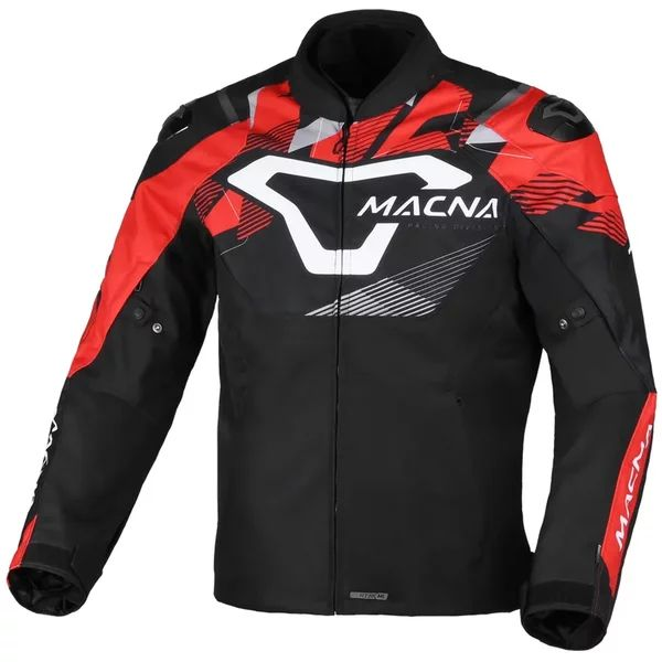 Geaca textil impermeabila MACNA ADMYRE 3XL Negru/Rosu, 9, nordicamoto.ro