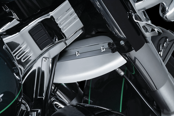 Lower Triple Tree Wind Deflector Chrome, 3, nordicamoto.ro