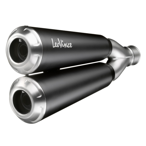 Gp Duals Slip-on Muffler Sandblast, 2, nordicamoto.ro