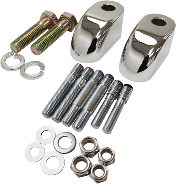 Handlebar Riser Adapter/extension Silver, 1, nordicamoto.ro