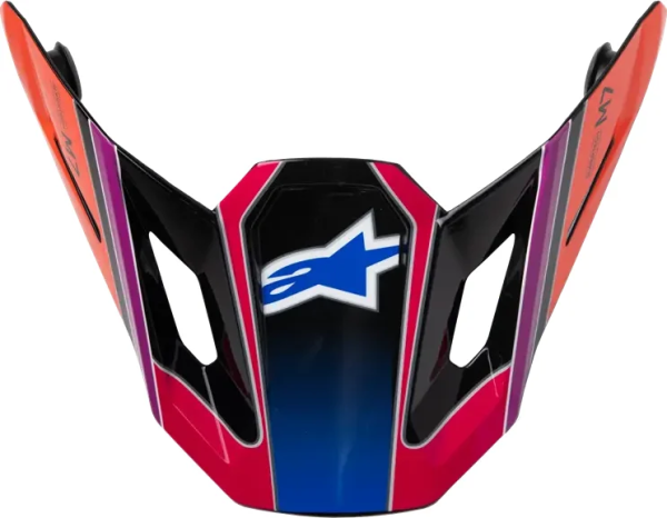 S-m7 Fuse Helmet Visor Red  ONE SIZE, 1, nordicamoto.ro