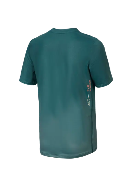 Youth A-dura Rise Short Sleeve Jersey Green -1