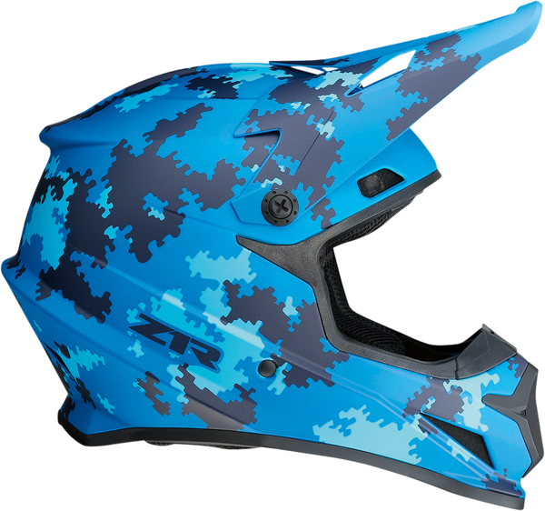Rise Digi Camo Helmet Blue 2XL, 4, nordicamoto.ro