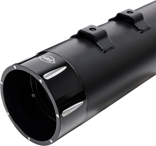 Mk45 Slip-on Mufflers Black, 2, nordicamoto.ro