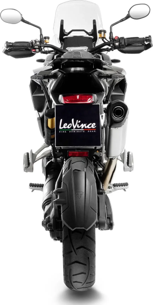 Tobă de eșapament LeoVince LV-14 Titanium Slip-On pentru Triumph Tiger 1200, 3, nordicamoto.ro