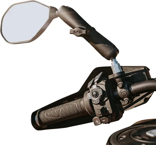 Tough-mirror Left Mirror With Ball Black -0