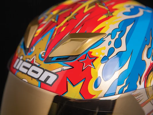 Airflite Freedom Spitter Helmet Gold, Multi 2XL, 6, nordicamoto.ro