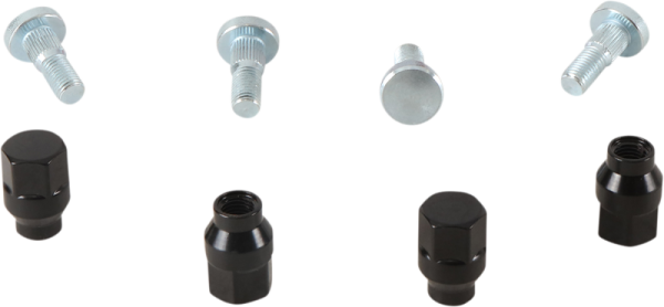 Wheel Stud/nut Kit Silver, 1, nordicamoto.ro