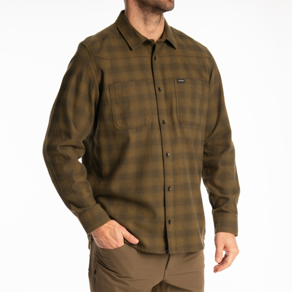 Camasa Klim Table Rock Midweight Flannel Black-8