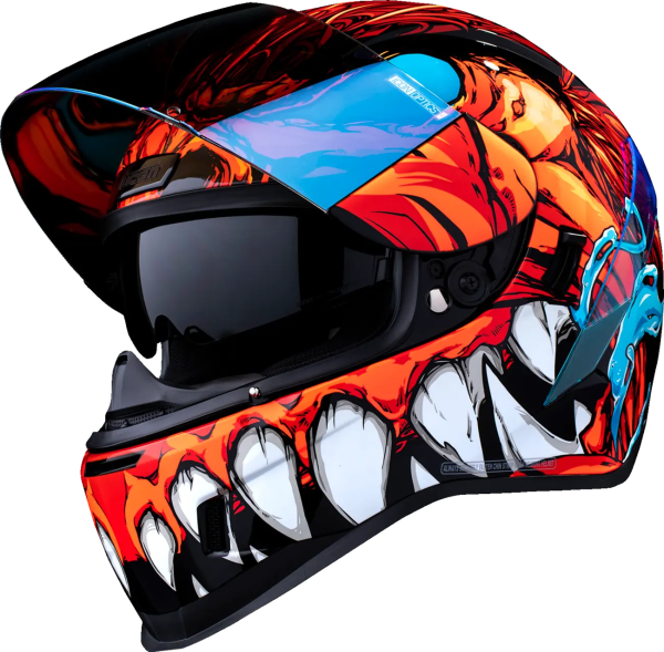 Casca Icon Airform Manik'rr Mips Red, 16, nordicamoto.ro