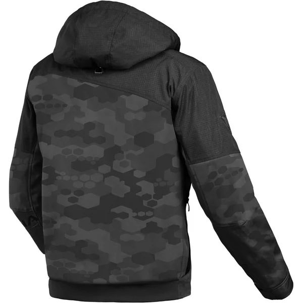 Geaca impermeabila Macna Racoon Negru/Gri camo XXL, 32, nordicamoto.ro