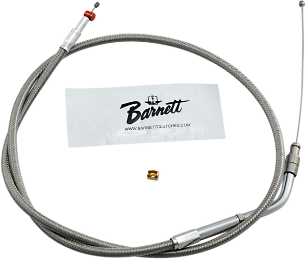 Stainless Steel Throttle/idle Cable Silver Standard, 1, nordicamoto.ro