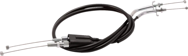 Black Vinyl Throttle Cable Black
