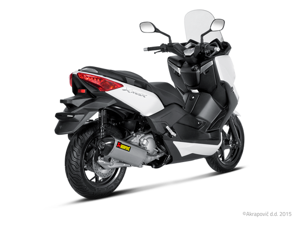 Slip-on Line Muffler Scooter Black, Carbon Fiber-4