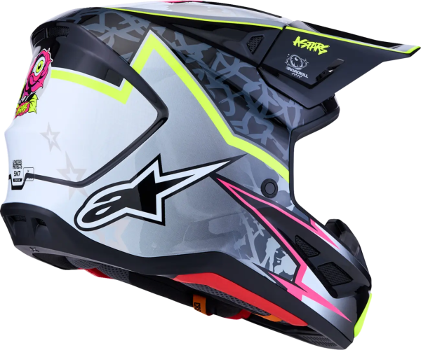 S-M7 Blaster Helmet Gray, 8, nordicamoto.ro