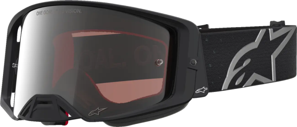 Supertech Vesta Goggle Silver, Black, 1, nordicamoto.ro