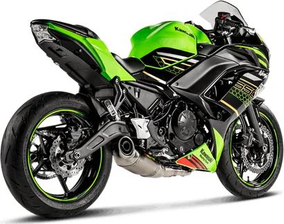 Racing Line Full Exhaust System Street Titanium Look -1