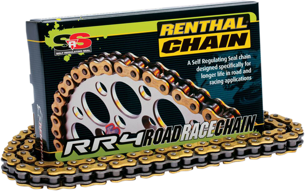 Rr4 Srs Road Race Chain Gold 520, 1, nordicamoto.ro