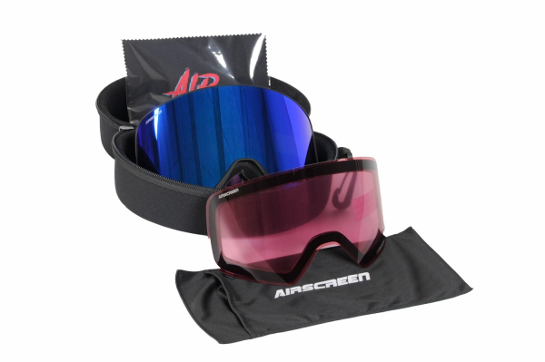 Ochelari Snowmobile Airscreen NIVIS 04 Violet-2