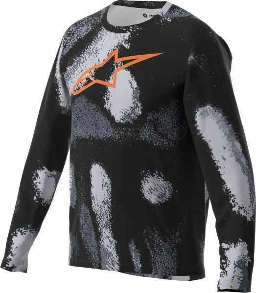 Tricou cu mâneci lungi A-Dura Ride, negru camuflaj, 1, nordicamoto.ro