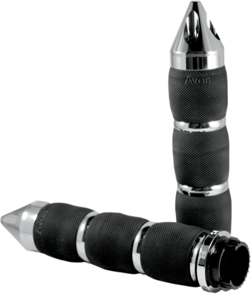 Spike Air Cushioned Grips Black, 1, nordicamoto.ro