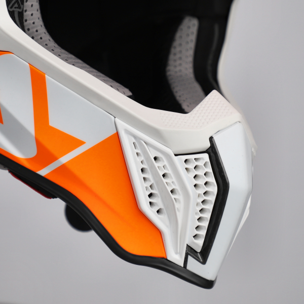 Casca Acerbis Airstrike-C Portocaliu/Alb-6