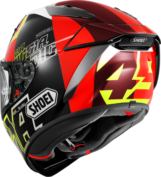 Casca Integrala SHOEI X-SPR PRO DIGGIA2 TC-3 Negru/Rosu/Galben XS, 10, nordicamoto.ro