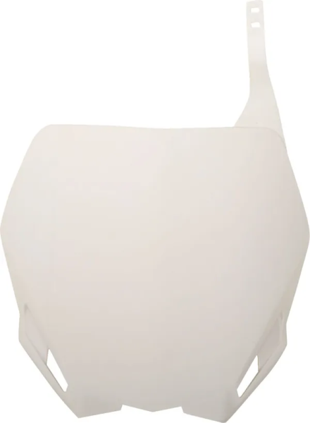 Stadium Number Plate White-1