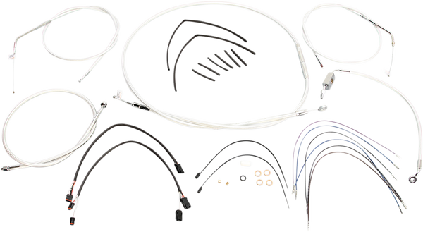 Sterling Chromite Ii® Designer Handlebar Installation Kit Silver, 3, nordicamoto.ro