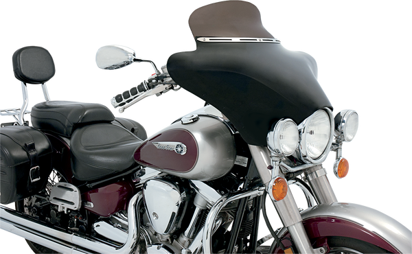 Slotted Stainless Steel Batwing Fairing Trim Chrome, Polished, 2, nordicamoto.ro