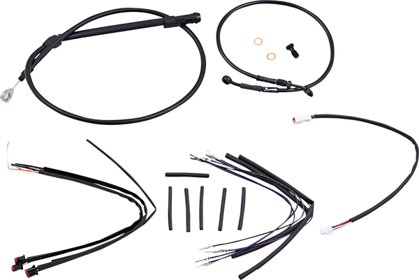 Jail Bar Cable Kit Black, 1, nordicamoto.ro