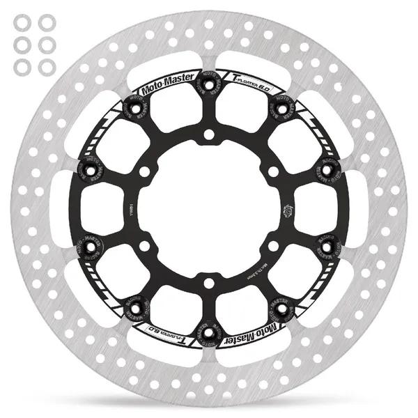 Halo Series T-floater Brake Rotor Black, Stainless Steel-8aa9927a7257e49c15e60d16fce67852.webp