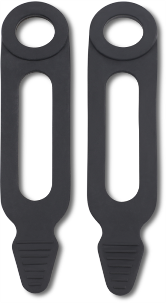 Rubber Snubbers Black, 1, nordicamoto.ro